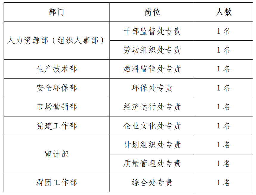 中国华电集团有限公司总部招聘公告(图1)